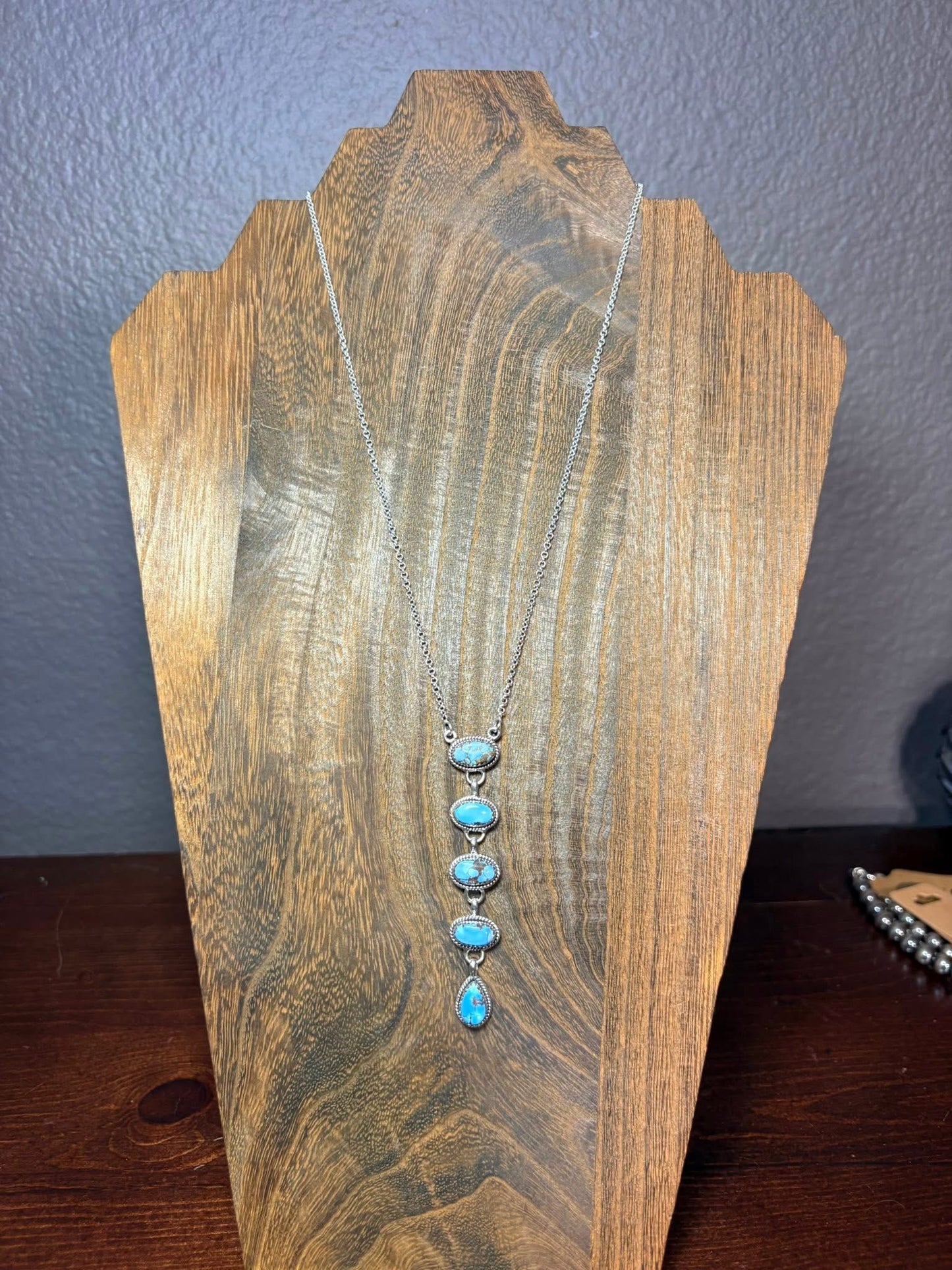 Golden hills lariat necklace