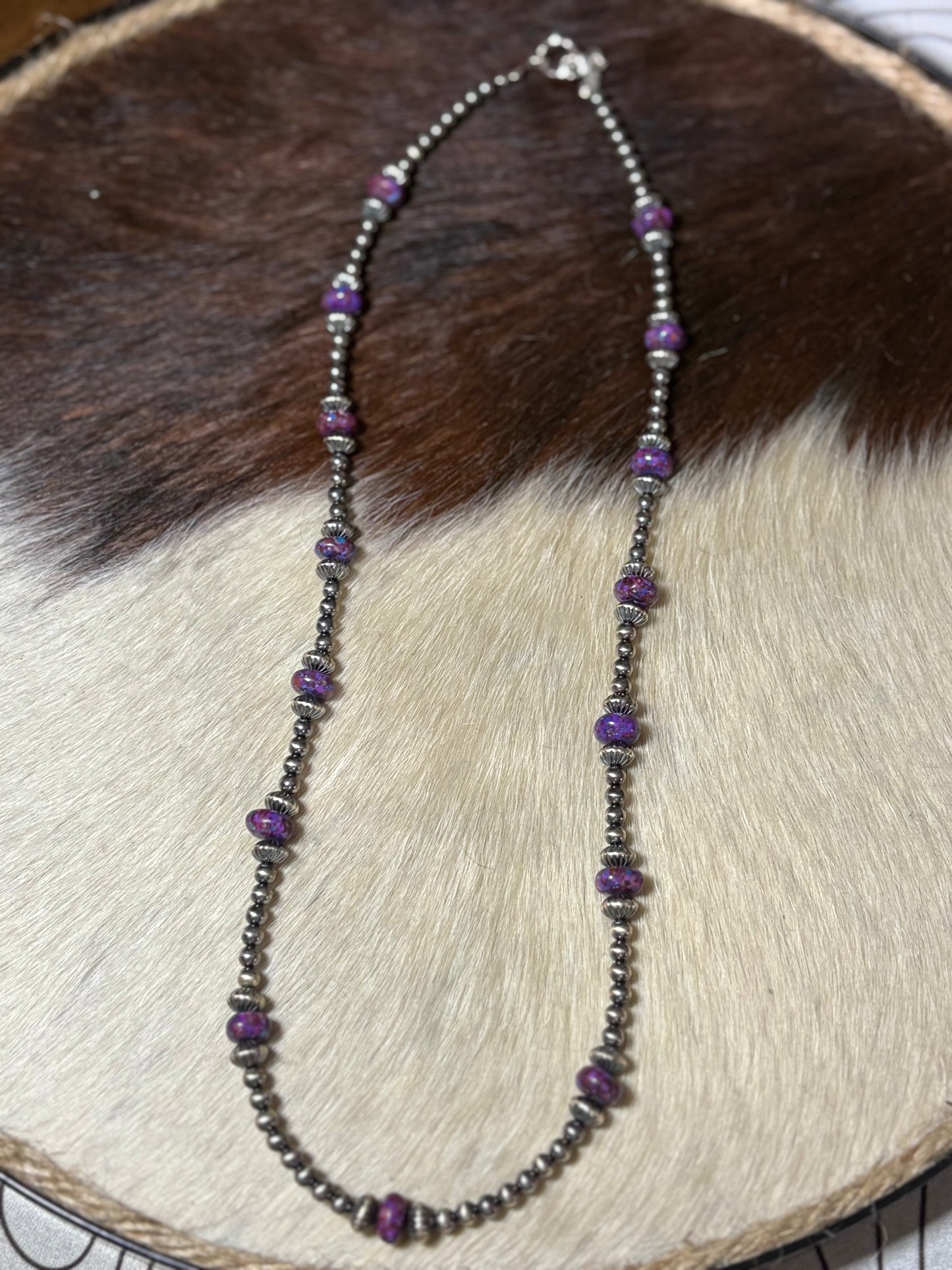 Purple Mohave Necklace
