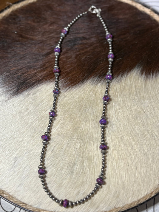 Purple Mohave Necklace