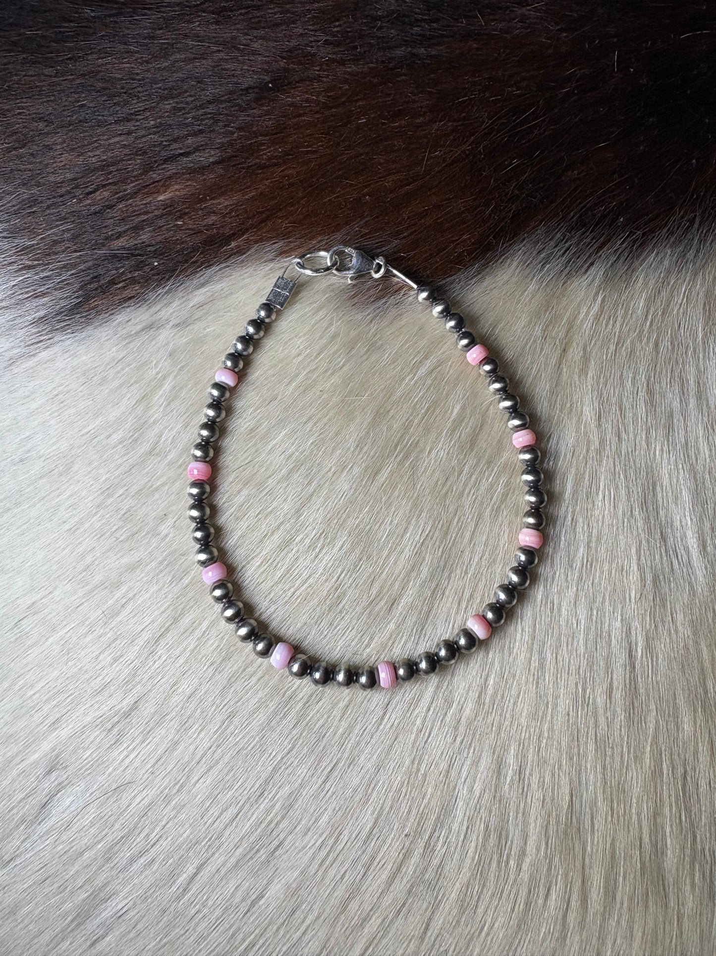 Pink Conch bracelet