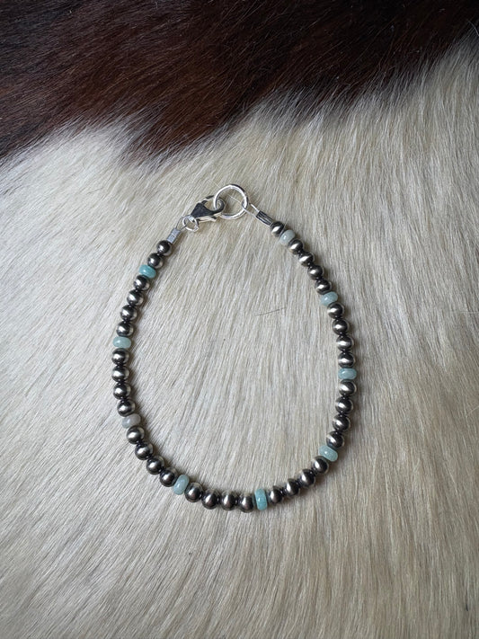 Larimar bracelet