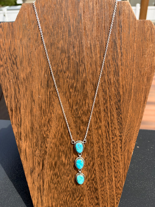Turquoise lariat