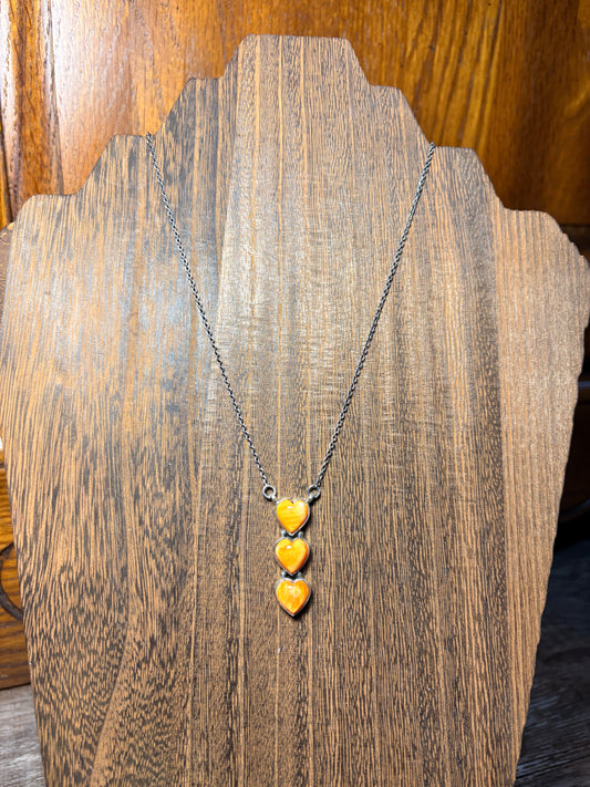 Orange Spiny Heart