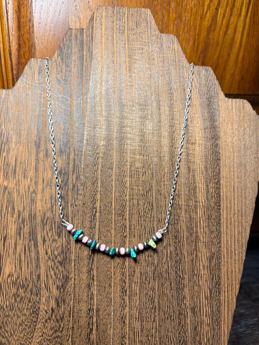 Teresa Bar Necklace