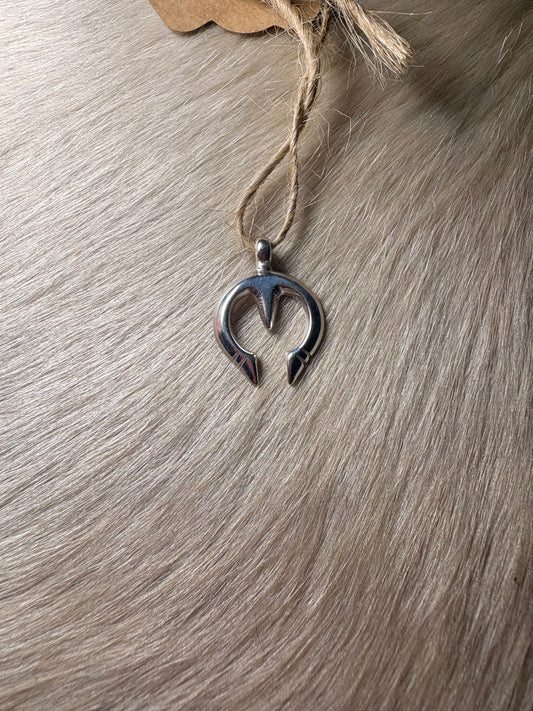 Sterling Silver Naja Pendant