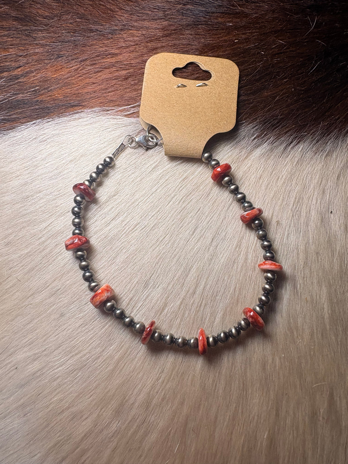 Red Spiny Bracelet