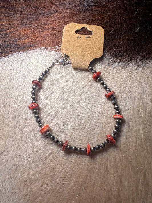 Red Spiny Bracelet